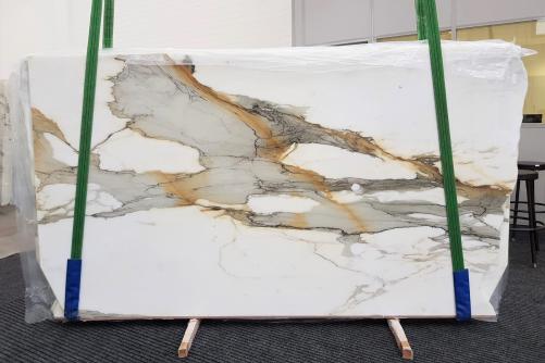 Suministro planchas pulidas 0.8 cm en mármol natural CALACATTA MACCHIAVECCHIA GL 1130. Detalle imagen fotografías 