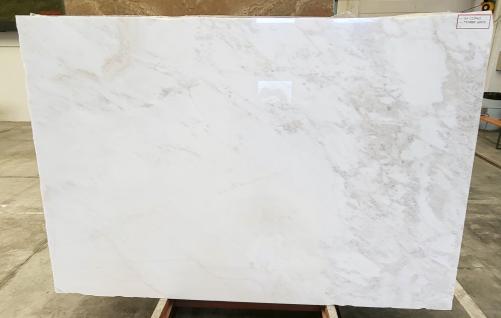 Suministro planchas pulidas 2 cm en mármol natural MYSTERY WHITE 22376. Detalle imagen fotografías 